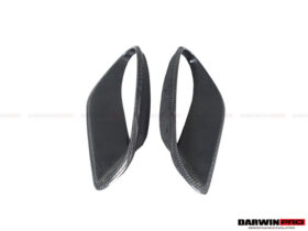 DarwinPRO 2013-2019 Porsche 991 Turbo S OEM Style Carbon Fiber Quarter Panel Side Scoops - image 7
