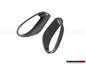 DarwinPRO 2013-2019 Porsche 991 Turbo S OEM Style Carbon Fiber Quarter Panel Side Scoops - image 9