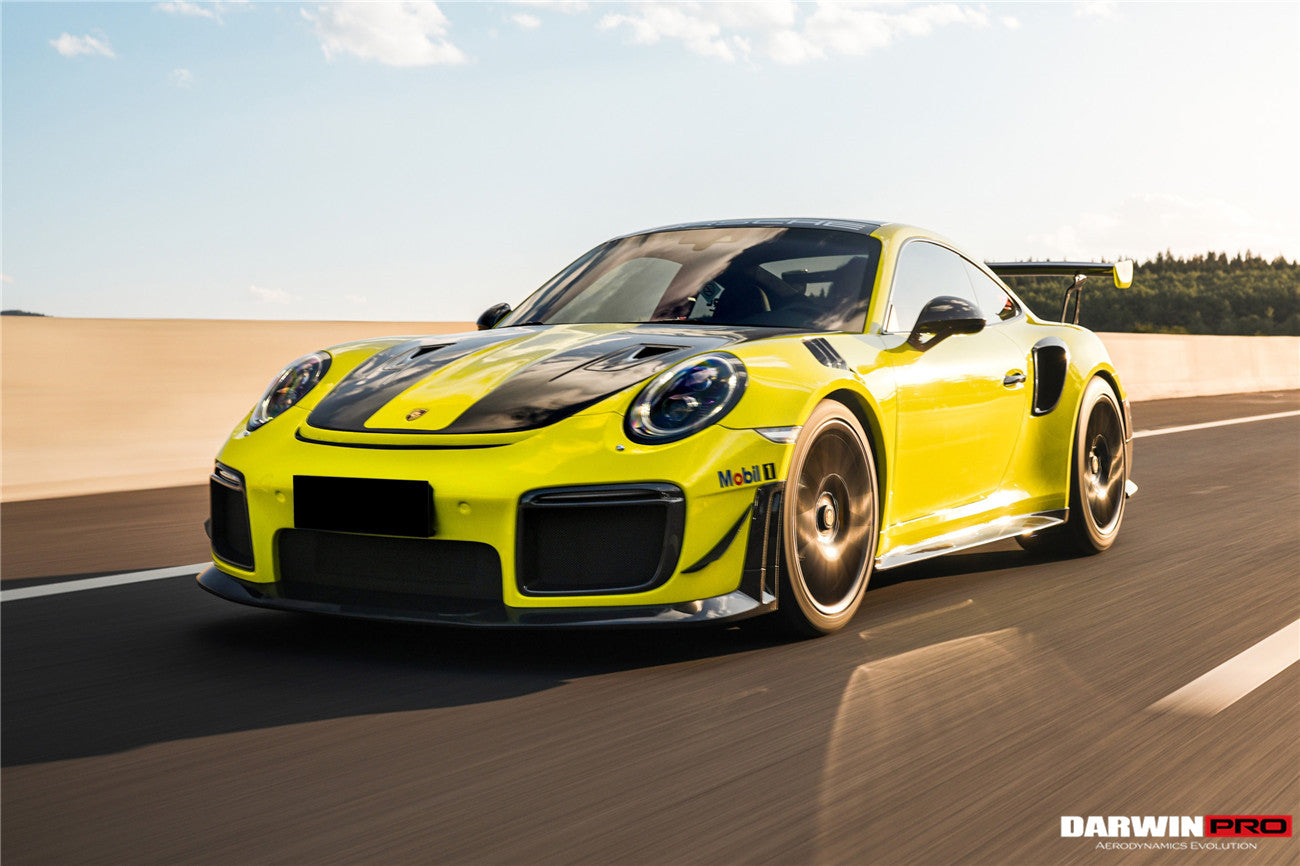 DarwinPro Aerodynamics DarwinPRO 911 991 Turbo S GT2RS Style Part Carbon Fiber Full Body Kit - Image 2