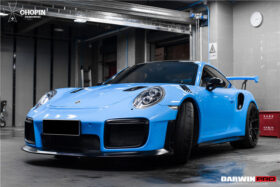 DarwinPro Aerodynamics DarwinPRO 911 991 Turbo S GT2RS Style Part Carbon Fiber Full Body Kit - Image 8