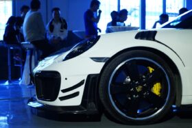 DarwinPro Aerodynamics DarwinPRO 911 991 Turbo S GT2RS Style Partial Carbon Fiber Front Bumper and Fender - Image 9