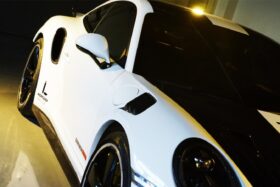 DarwinPro Aerodynamics DarwinPRO 911 991 Turbo S GT2RS Style Partial Carbon Fiber Front Bumper and Fender - Image 10