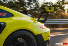 DarwinPro Aerodynamics DarwinPRO 911 991 Turbo Partial Carbon Fiber Trunk Spoiler Wing DarwinPRO (GT2RS Style) Fits