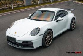DarwinPRO 2024-UP Porsche 992.2 Facelift Carrera 2C 4C Coupe Cabriolet Sport Design Only OE Style Front Lip - image 4