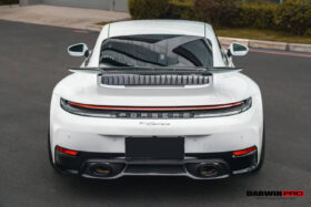 DarwinPRO 2024-UP Porsche 992.2 Facelift Carrera 2C 4C Coupe Cabriolet OE Style Rear Didffuser - image 2