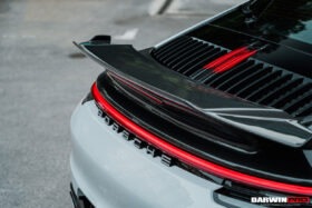 DarwinPRO 2019-2024 Porsche 911 992 Carrera S & 4 & 4S BKSSII Style Trunk Wing - image 4