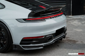 DarwinPRO 2019-2024 Porsche 911 992 Carrera S & 4 & 4S BKSSII Style Trunk Wing - image 7