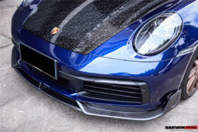 DarwinPRO 2019-2024 Porsche 911 992 Carbon Fiber Front Lip DarwinPRO (BKSS) Fits Carrera, S, 4, 4S, Targa, Cabriolet - image 10