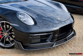DarwinPRO 2019-2024 Porsche 911 992 Carrera Targa S 4 4S SD-Sport Design Modl BKSS Style Front Lip - image 9