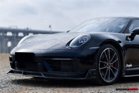 DarwinPRO 2019-2024 Porsche 911 992 Carrera Targa S 4 4S SD-Sport Design Modl BKSS Style Front Lip - image 10