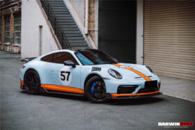 DarwinPRO 2019-2024 Porsche 911 992 Carrera Targa S 4 4S SD-Sport Design Modl BKSS Style Front Lip - image 3