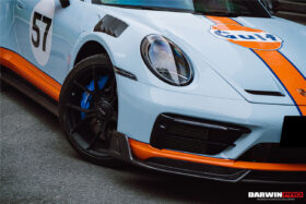 DarwinPRO 2019-2024 Porsche 911 992 Carrera Targa S 4 4S SD-Sport Design Modl BKSS Style Front Lip - image 8