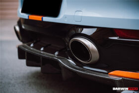 DarwinPRO 2019-2024 Porsche 911 992 Carrera & Targa S & 4 & 4S SD-Sport Design Modl BKSS Style Rear Lip - image 5