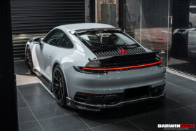 DarwinPRO 2019-2024 Porsche 911 992 2C 4C Carrera S 4 4S BKSS Style Carbon FIber Roof Spoiler - image 5