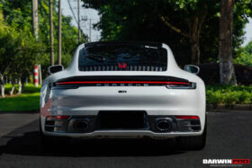 DarwinPRO 2019-UP Porsche 911 992 Carrera S 4 4S Targa Cabriolet BKSS Style Trunk Wing - image 4