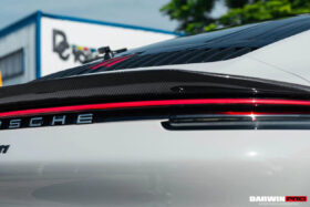 DarwinPRO 2019-UP Porsche 911 992 Carrera S 4 4S Targa Cabriolet BKSS Style Trunk Wing - image 5