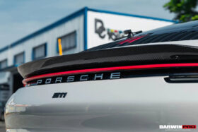 DarwinPRO 2019-UP Porsche 911 992 Carrera S 4 4S Targa Cabriolet BKSS Style Trunk Wing - image 6