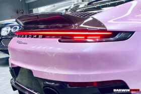 DarwinPRO 2019-2024 Porsche 911 992 Carrera S & 4 & 4S BKSS Style Trunk Wing - image 4