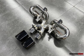 DarwinPRO 2019-2024 Porsche 911 992 Carrera S 4 4S Targa Cabriolet Exhaust (for GT3 Style Bumper) - image 4