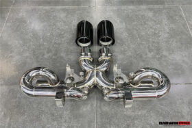DarwinPRO 2019-2024 Porsche 911 992 Carrera S 4 4S Targa Cabriolet Exhaust (for GT3 Style Bumper) - image 5