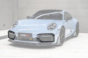 DarwinPRO 2019-2024 Porsche 911 992 SD-Sport Design Model Carbon Fiber Front Bumper Vent Trims DarwinPRO (BKSSII) Fits Carrera, S, 4, 4S, Targa, Cabriolet - image 1