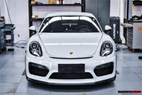 DarwinPro Aerodynamics DarwinPRO 981 Boxster Cayman GT4 Style Front Bumper - Image 2
