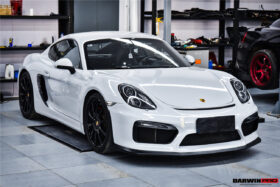 DarwinPro Aerodynamics DarwinPRO 981 Boxster Cayman GT4 Style Front Bumper - Image 5