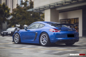 DarwinPro Aerodynamics DarwinPRO 981 Boxster Cayman GT4 Style Carbon Fiber Quarter Panel Side Scoops - Image 3