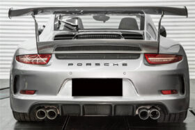 DarwinPro Aerodynamics DarwinPRO 911 991.1 Carrera & S & 4S GT3RS Style Trunk Spoiler Wing - Image 3