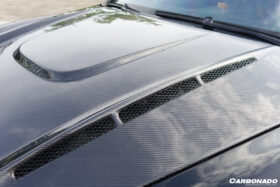 DarwinPRO 2011-2014 porsche Cayenne 958.1 HM Style Carbon Fiber Hood - image 7