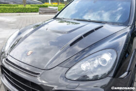DarwinPRO 2011-2014 porsche Cayenne 958.1 HM Style Carbon Fiber Hood - image 3
