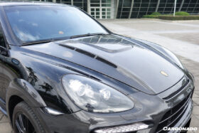 DarwinPRO 2011-2014 porsche Cayenne 958.1 HM Style Carbon Fiber Hood - image 4