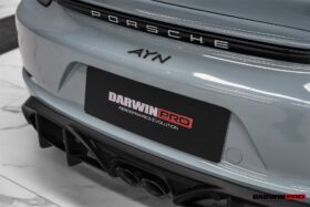 DarwinPro Aerodynamics DarwinPRO 718 Cayman And Boxster Stuttmate Carbon Fiber Rear Diffuser - Image 9