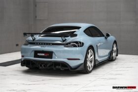 DarwinPro Aerodynamics DarwinPRO 718 Cayman And Boxster Stuttmate Carbon Fiber Rear Diffuser - Image 7