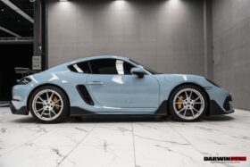 DarwinPro Aerodynamics DarwinPRO 718 Cayman And Boxster Stuttmate Carbon Fiber Side Skirts - Image 4