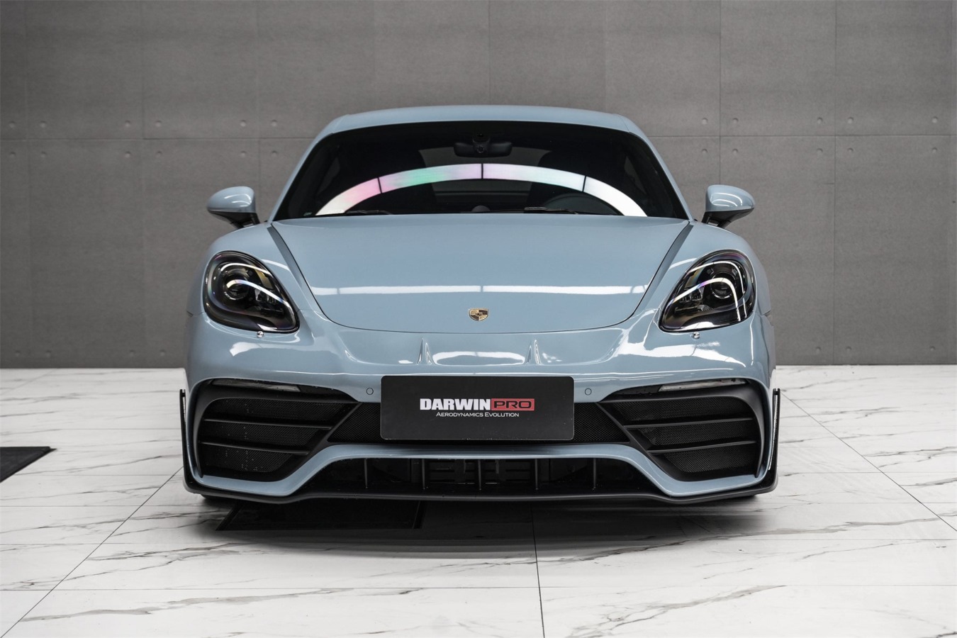 DarwinPro Aerodynamics DarwinPRO 718 Cayman And Boxster Stuttmate Part Carbon Fiber Front Bumper