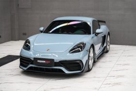 DarwinPRO 2021-2025 Porsche 718 Cayman And Boxster Stuttmate Part Carbon Fiber Front Bumper With ACC Hole - image 1
