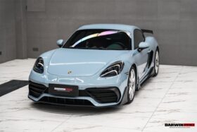 DarwinPro Aerodynamics DarwinPRO 718 Cayman And Boxster Stuttmate Part Carbon Fiber Front Bumper - Image 4