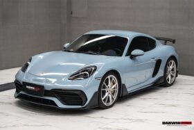 DarwinPro Aerodynamics DarwinPRO 718 Cayman And Boxster Stuttmate Carbon Fiber Side Skirts - Image 2