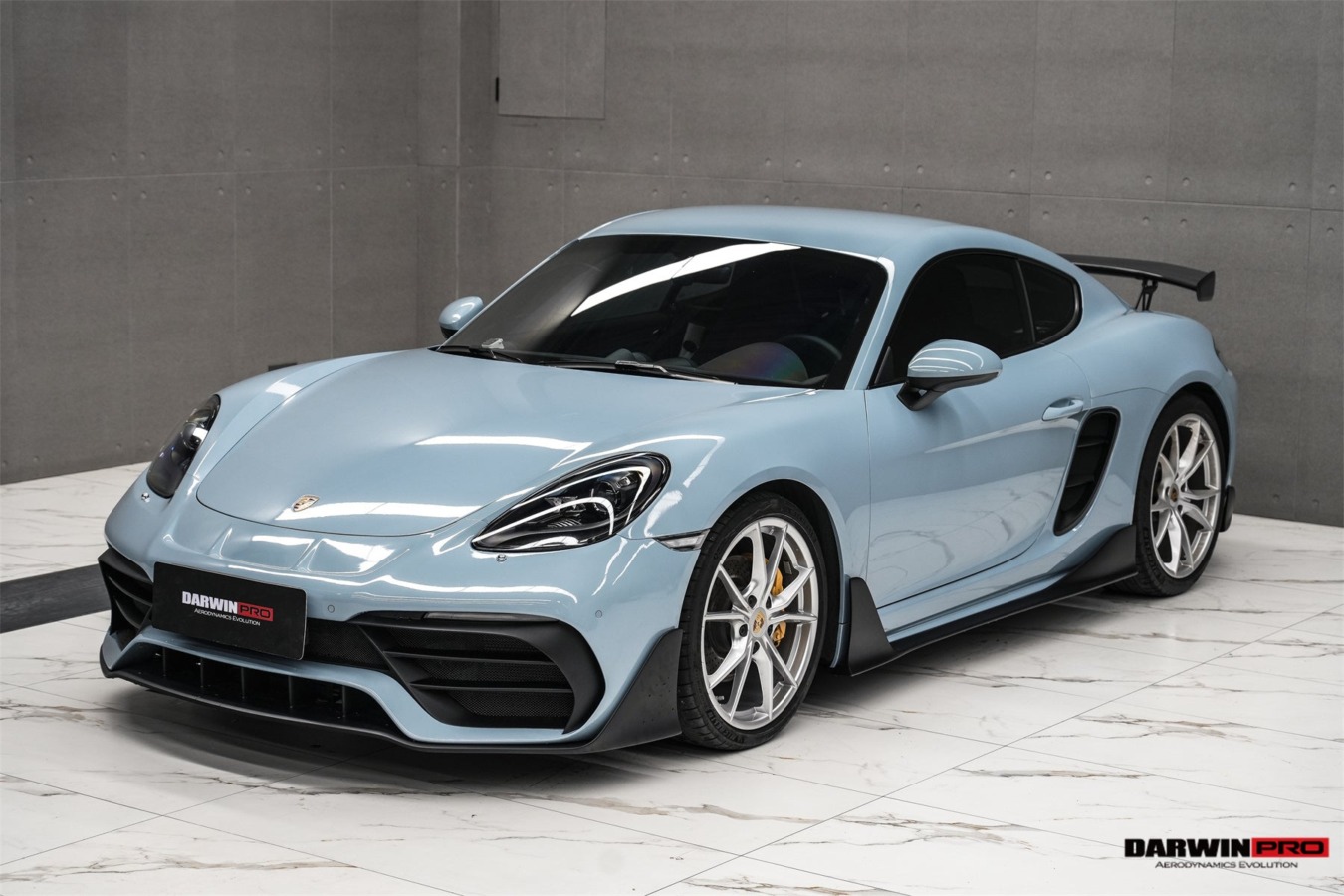 DarwinPro Aerodynamics DarwinPRO 718 Cayman And Boxster Stuttmate Carbon Fiber Side Skirts - Image 2