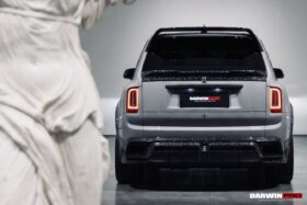 DarwinPRO 2018-2024 Rolls-Royce Cullinan BKSS Style Carbon Fiber Trunk Spoiler - image 9