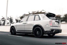 DarwinPRO 2018-2024 Rolls-Royce Cullinan BKSS Style Carbon Fiber Door Panel Cover - image 5