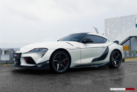 DarwinPRO 2019-UP Toyota GR Supra (J29 & DB) A90 A91 OEM Style Carbon Fiber Door Penal Garnish Trim Replacement - image 9