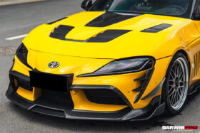 DarwinPRO 2019-UP Toyota GR Supra (J29 & DB) A90 A91 BKSS Style Carbon Fiber Front Canards - image 4