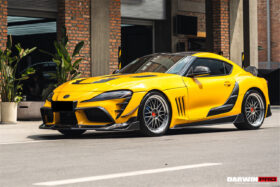 DarwinPRO 2019-UP Toyota GR Supra (J29 & DB) A90 A91 BKSS Style Carbon Fiber Front Canards - image 6