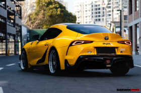 DarwinPRO 2019-UP Toyota GR Supra (J29 & DB) A90 A91 BKSS Style Carbon Fiber Body Kit - image 4