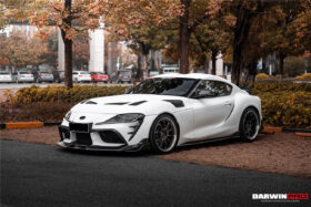 DarwinPRO 2019-UP Toyota GR Supra (J29 & DB) A90 A91 BKSS Style Carbon Fiber Front Lip - image 3