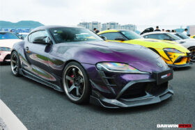 DarwinPRO 2019-UP Toyota GR Supra (J29 & DB) A90 A91 BKSS Style Carbon Fiber Front Lip - image 9