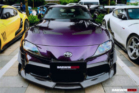 DarwinPRO 2019-UP Toyota GR Supra (J29 DB) A90 A91 BKSS Style Carbon Fiber Hood - image 8