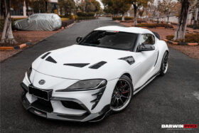 DarwinPRO 2019-UP Toyota GR Supra (J29 DB) A90 A91 BKSS Style Carbon Fiber Hood - image 3